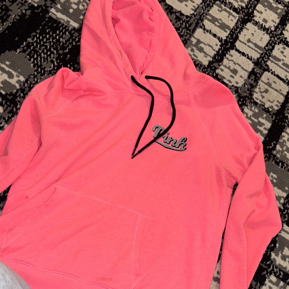 Victoria's Secret Bright Pink Hoodie